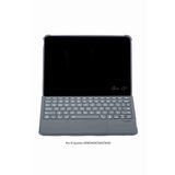 İpad Pro 11 Uyumlu Katanya 360° Manyetik Ledli Standlı Touchpadli Klavyeli Tablet Kılıfı