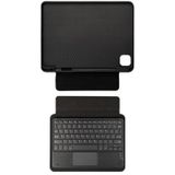 İpad Pro 12.9 2021 (5.Nesil) Border Keyboard Bluetooh Baglantili Standli Klavyeli Tablet Kilifi