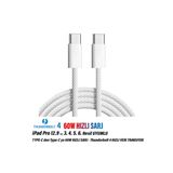 İpad Pro 12.9İnç 3. 4. 5. 6. Nesil Tablet Şarj Kablosu Type-C Thunderbolt 4 60W