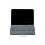 İpad Pro 13 2024 Uyumlu 360° Manyetik Standlı Ledli Touchpadli Katanya Klavyeli Tablet Kılıfı