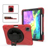 İpad Pro11 (2021-2020-2018) Kılıf Shockproof 3 Katmanlı Standlı Zırh Kılıf Kalem Yerli-1852