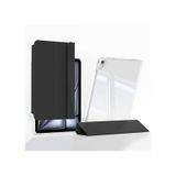 İpad Uyumlu Air 11 2024 Kılıf Magnetik Ayrılabilen Airbagli Htstore Sliding Tablet Kılıfı siyah