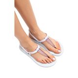İpanema Glossy Kadın Sandalet Beyaz 35/42