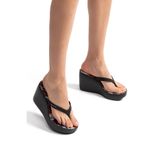 İpanema High Fashion Thong Topuklu Kadın Parmak Arası Terlik Siyah 35/40