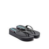 İpanema Kadın Mesh X Parmak Arası Terlik Siyah-Gri, 35-36, FF0031, Siyah/Gri