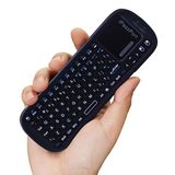 iPazzPort 2.4G mini kablosuz klavye, dokunmatik fare kombinasyonu, hafif, taşınabilir klavye kumandası, Android TV kutusu/PC/tabletler/PS4/Raspberry Pi 3/HTPC KP-810-19S ile uyumlu