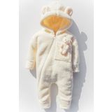 ipek atlas Kız Erkek Bebek Ve Çocuk Peluş Oyuncak Ayılı Kışlık Tulum