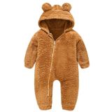 ipek atlas Unisex Ayıcık Peluş Çocuk Tulum