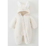 ipek atlas Unisex Tavşan Peluş Çocuk Tulum