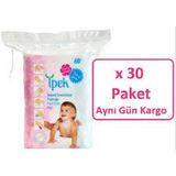 İpek Bebek Temizleme Pamuğu 30'Lu