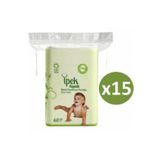 Ipek Çocuk Ipek Organik Bebek Temizleme Pamuğu X 15 Paket