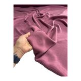 İpek Cupro Jakarlı Kumaş, Gül Kurusu, 120cm En, Dökümlü | İpek Cupro Kumaş En 120Cm Parlak Dökümlü Elbise, Gömlek, Kimono, Takım Ve Pantolon - Gül Kurusu