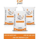 İpek Değirmen 300 gr Detox Çay Paketi Hibiskus Mate Ada Çayı