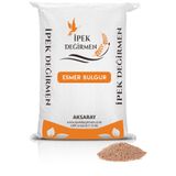İpek Değirmen Çiğ Köftelik Bulgur Doğal Ince Esmer Köy Bulguru 3 kg