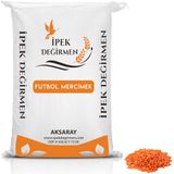 İpek Değirmen Kırmızı Futbol Mercimek, 1 Kg, Besleyici Saf