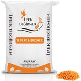 İpek Değirmen Kırmızı Yaprak Mercimek, 1 Kg, Besleyici Saf
