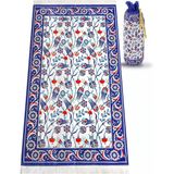İpek Dokulu Taşıma Çantalı Seccade Desen 5, , 62X110 Cm