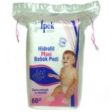 İpek Hidrofil Maxi Bebek Temizleme Pamuğu 60 Yaprak - Eski Ambalaj