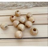Ipek Hobi 24 mm Ahşap Boncuk 30 Adet