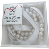 Ipek Hobi Incili Nisan Kurdalesi Beyaz