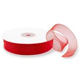 Ipek Hobi Kırmızı Renk 2 cm Organze Kurdele 3 Adet