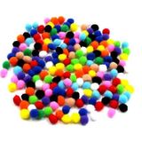 ipek hobi PONPON RENKLİ KARIŞIK PAKET (100 ADET)