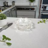 İpek İp 11024 Küllük Cam Flower Renkli Kutu