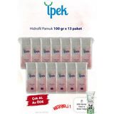 İpek Ipek 13 Paket Hidrofil Pamuk 100 gr ve Rosıe