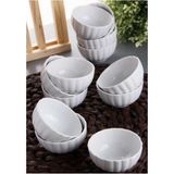 İpek Ipek WS96 Porselen Beyaz Reçellik 7 cm 6'lı - Belirtilmemiş