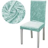Ipek Kadife Sandalye Kılıfı- Sandalye Örtüsü - 40 x 55 cm - Turkuaz
