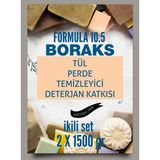 İpek Kimya Saf Boraks Tül Perde Temizleyici 2 Adet 1500GR