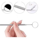 İpek Kirpik Kontrol Aynası Diş Kontrol Aynası Metal