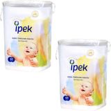 İpek Maxi Bebek Temizleme Pamuğu 60 Adet 2 Paket Doğal İçerikli ve Hassas Ciltlere Uygun