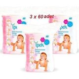 Ipek Maxi Bebek Temizleme Pamuğu 60'lı 3 Paket - yok