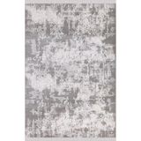 Ipek Mekik Halı Blossom 13409 Yumuşak Tuşeli Kolay Kullanımlı Halı - 200 x 300 cm - Gri
