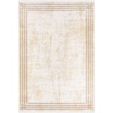 Ipek Mekik Halı Ipek Halı Sardes 6135A Düz Kesim Salon, Mutfak, Oturma Odası, Çocuk Odası Halisi - Krem Bej - 100 x 200 cm