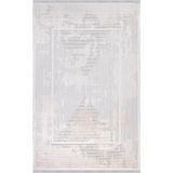 İpek Mekik Halı İpek Halı Vales 7822A Salon, Mutfak, Oturma Odası Halisi – İpek Mekik Hali - 200 x 290 cm - Krem - Gri