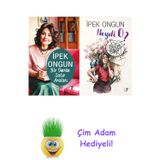 İpek Ongun 2 Kitap Seti + Çim Adam Hediye
