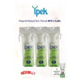 İpek Organik 3 Pkt X 80'Li Makyaj Tem. Pamuğu Ve Rosie