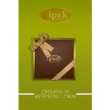 İpek Pişmaniye Çikolata Kaplı ve Duble Antep Fıstıklı Lokum 250 gr