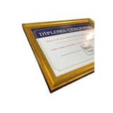 İpek Sanatsal Diploma Çerçevesi 25X35,3 Ebatında - Hakiki Camlı Ürün