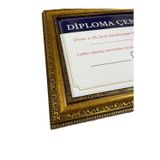 İpek Sanatsal Diploma Çerçevesi - Hakiki Camlı Ürün - 25X35,2 Ebatında