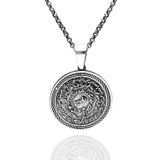 İpek Silver 925 Ayar Gümüş Kıtmir Duası Kolye