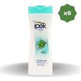 İpek Tüm Saçlar İçin Mentol 6x480 ML Şampuan