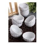 İpek WS96 Porselen Beyaz Reçellik 7 cm 6'lı