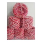İPEK YÜN İPLİK DÜNYASI Angora Örgü İpi 2 Kat (Turuncu,Pembe) Tavşan (Krem) 100gr