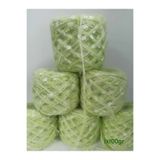 İPEK YÜN İPLİK DÜNYASI Angora Örgü İpi (Açık Fıstık Yeşili) Kelebek İp Karışım 1x100gr
