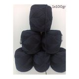 İPEK YÜN İPLİK DÜNYASI Viskon Organik Koton Örgü İpi (Koyu Lacivert) 100gr