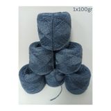 İPEK YÜN İPLİK DÜNYASI Yün Akrilik Örgü İpi (Denim Mavi) 100gr