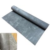 ipekbazaar Crazy Horse Parça Deri, Deri Hobi Uğraşlarında DIY Cüzdan, Kartlık, Çanta vb İçin Panel Kesim Hakiki Deri Parçası, 1 Adet (Gri, 40x25 cm)
